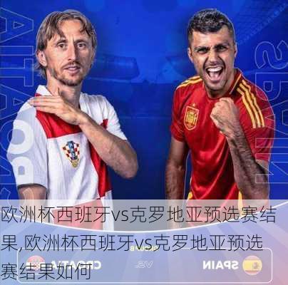 欧洲杯西班牙vs克罗地亚预选赛结果,欧洲杯西班牙vs克罗地亚预选赛结果如何