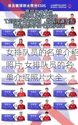 女排队员的名单介绍照片,女排队员的名单介绍照片大全