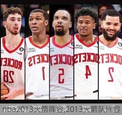 nba2013火箭阵容,2013火箭队阵容