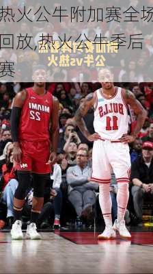 热火公牛附加赛全场回放,热火公牛季后赛