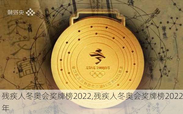 残疾人冬奥会奖牌榜2022,残疾人冬奥会奖牌榜2022年