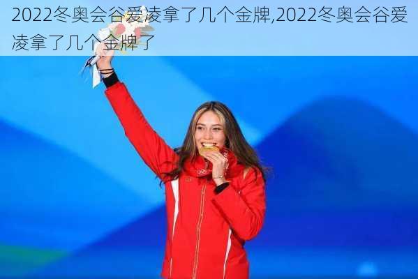 2022冬奥会谷爱凌拿了几个金牌,2022冬奥会谷爱凌拿了几个金牌了