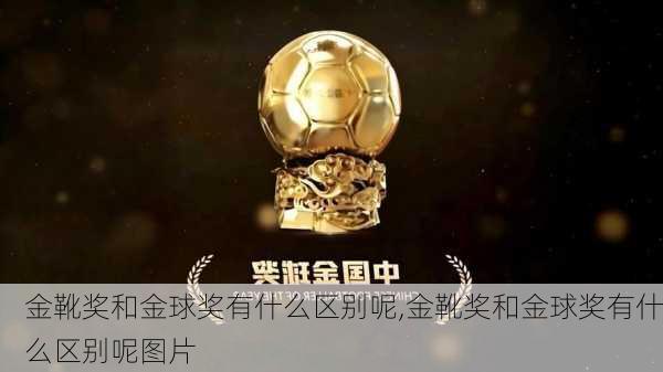 金靴奖和金球奖有什么区别呢,金靴奖和金球奖有什么区别呢图片
