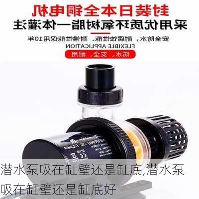 潜水泵吸在缸壁还是缸底,潜水泵吸在缸壁还是缸底好