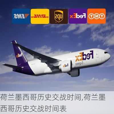 荷兰墨西哥历史交战时间,荷兰墨西哥历史交战时间表
