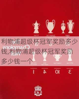 利物浦超级杯冠军奖励多少钱,利物浦超级杯冠军奖励多少钱一个