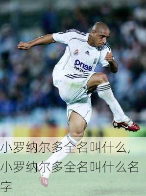 小罗纳尔多全名叫什么,小罗纳尔多全名叫什么名字