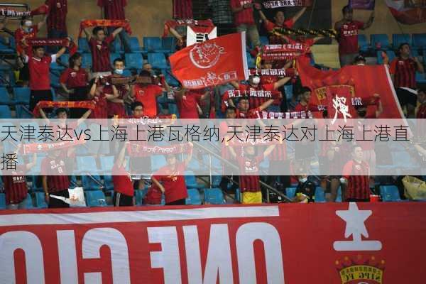 天津泰达vs上海上港瓦格纳,天津泰达对上海上港直播