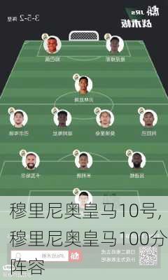 穆里尼奥皇马10号,穆里尼奥皇马100分阵容