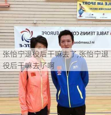 张怡宁退役后干嘛去了,张怡宁退役后干嘛去了啊