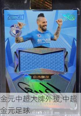 金元中超大牌外援,中超金元足球