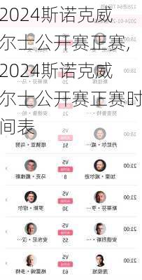 2024斯诺克威尔士公开赛正赛,2024斯诺克威尔士公开赛正赛时间表
