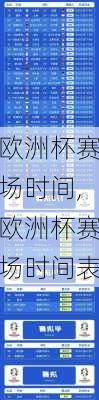 欧洲杯赛场时间,欧洲杯赛场时间表