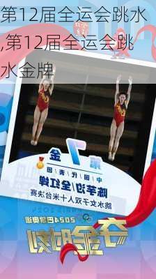 第12届全运会跳水,第12届全运会跳水金牌