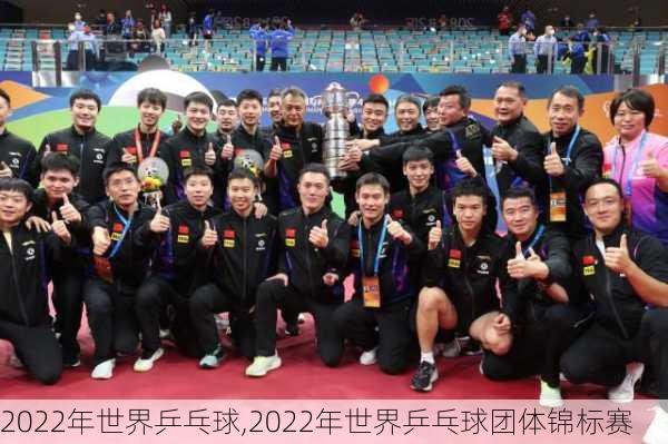 2022年世界乒乓球,2022年世界乒乓球团体锦标赛