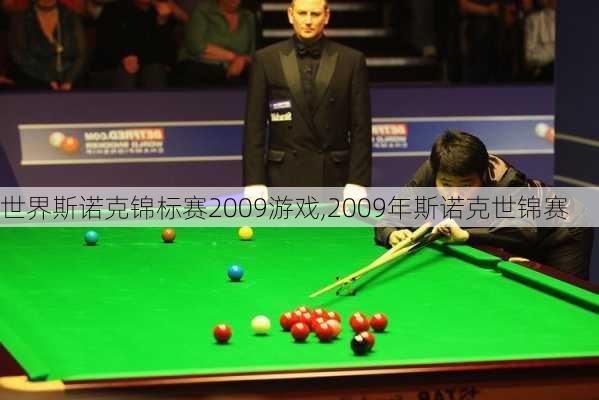 世界斯诺克锦标赛2009游戏,2009年斯诺克世锦赛