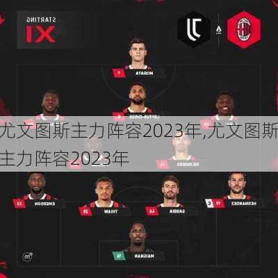 尤文图斯主力阵容2023年,尤文图斯主力阵容2023年