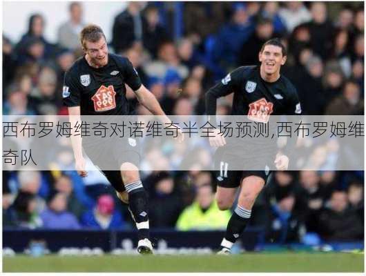 西布罗姆维奇对诺维奇半全场预测,西布罗姆维奇队