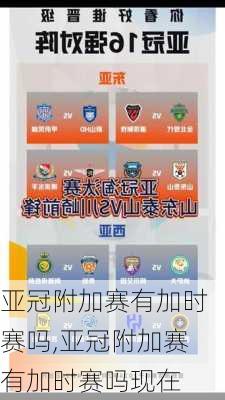 亚冠附加赛有加时赛吗,亚冠附加赛有加时赛吗现在