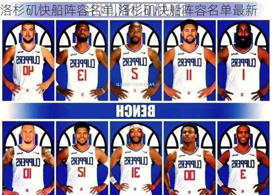 洛杉矶快船阵容名单,洛杉矶快船阵容名单最新