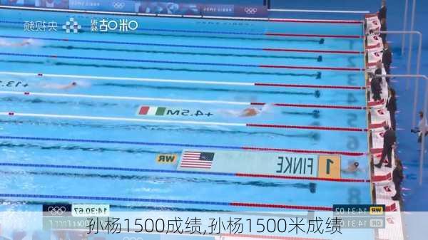 孙杨1500成绩,孙杨1500米成绩