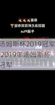 汤姆斯杯2019冠军,2019年汤姆斯杯冠军