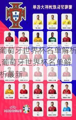 葡萄牙世界杯名单解析,葡萄牙世界杯名单解析最新