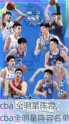 cba 全明星阵容,cba全明星阵容名单