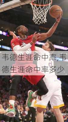 韦德生涯命中率,韦德生涯命中率多少