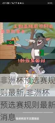 非洲杯预选赛规则最新,非洲杯预选赛规则最新消息