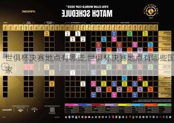 世俱杯决赛地点有哪些,世俱杯决赛地点有哪些国家