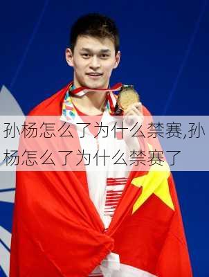 孙杨怎么了为什么禁赛,孙杨怎么了为什么禁赛了