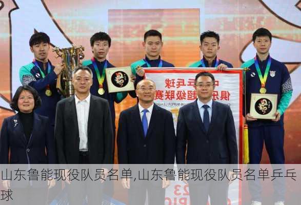 山东鲁能现役队员名单,山东鲁能现役队员名单乒乓球