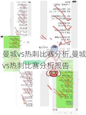 曼城vs热刺比赛分析,曼城vs热刺比赛分析报告