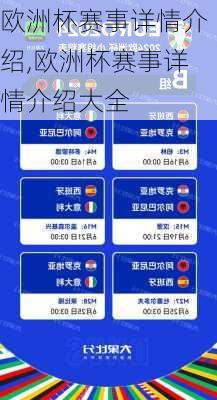 欧洲杯赛事详情介绍,欧洲杯赛事详情介绍大全