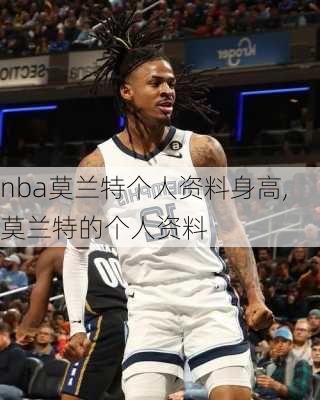 nba莫兰特个人资料身高,莫兰特的个人资料