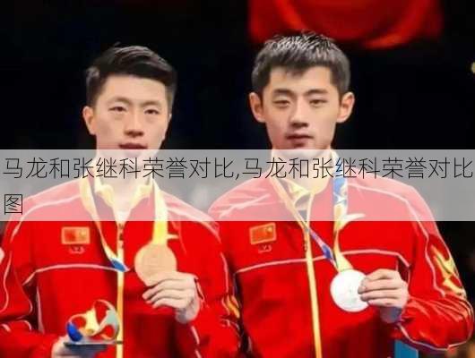 马龙和张继科荣誉对比,马龙和张继科荣誉对比图
