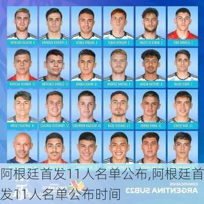 阿根廷首发11人名单公布,阿根廷首发11人名单公布时间