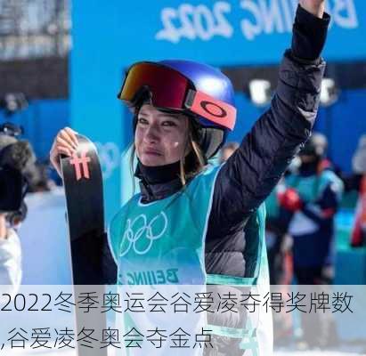 2022冬季奥运会谷爱凌夺得奖牌数,谷爱凌冬奥会夺金点