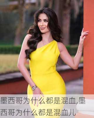 墨西哥为什么都是混血,墨西哥为什么都是混血儿