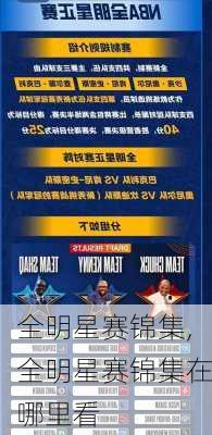 全明星赛锦集,全明星赛锦集在哪里看