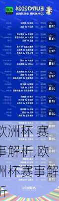 欧洲杯 赛事解析,欧洲杯赛事解析