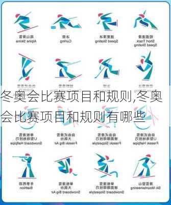 冬奥会比赛项目和规则,冬奥会比赛项目和规则有哪些