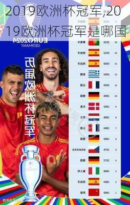 2019欧洲杯冠军,2019欧洲杯冠军是哪国