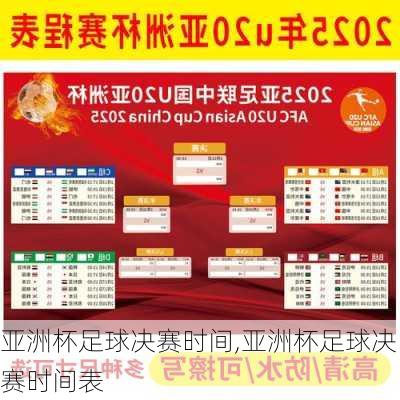 亚洲杯足球决赛时间,亚洲杯足球决赛时间表