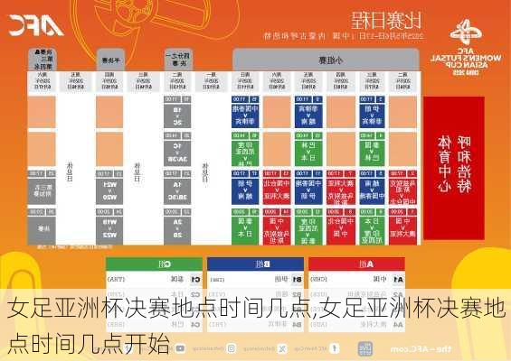 女足亚洲杯决赛地点时间几点,女足亚洲杯决赛地点时间几点开始