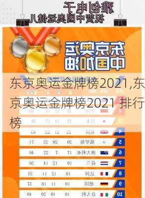 东京奥运金牌榜2021,东京奥运金牌榜2021 排行榜