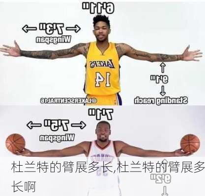 杜兰特的臂展多长,杜兰特的臂展多长啊