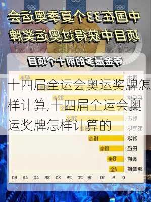 十四届全运会奥运奖牌怎样计算,十四届全运会奥运奖牌怎样计算的