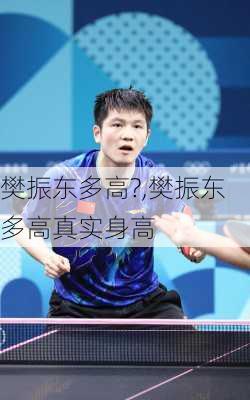 樊振东多高?,樊振东多高真实身高